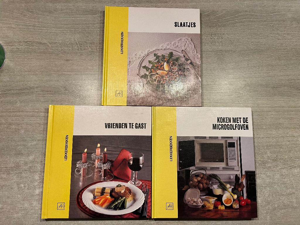 3 kookboeken, Boeken, Ophalen of Verzenden