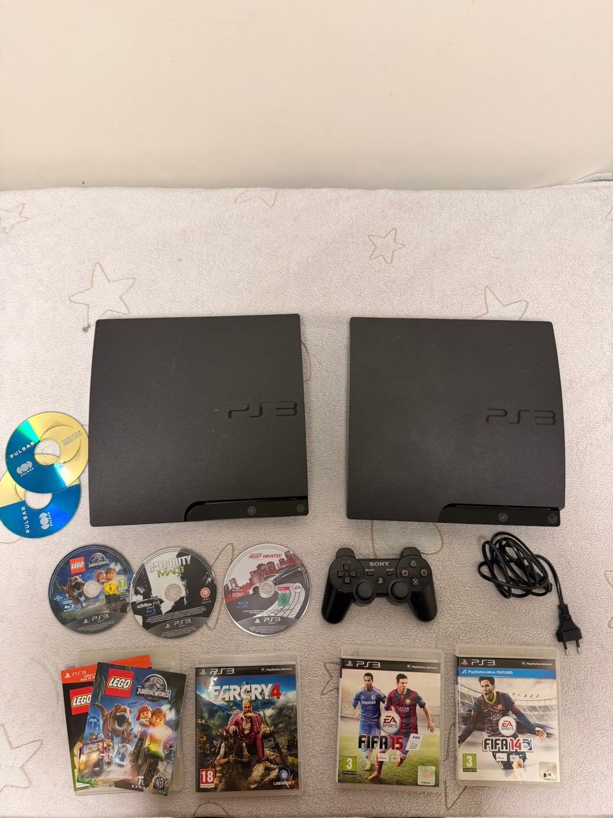 2x PS3 Slim for parts/repair + controller + games, Games en Spelcomputers, Spelcomputers | Sony PlayStation 3, Ophalen