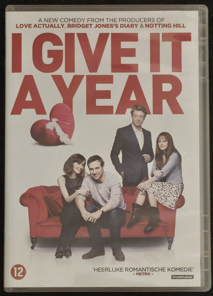 I Give it a Year (2013), CD & DVD, DVD | Comédie, Comédie romantique, Enlèvement ou Envoi, Anglais, Néerlandais