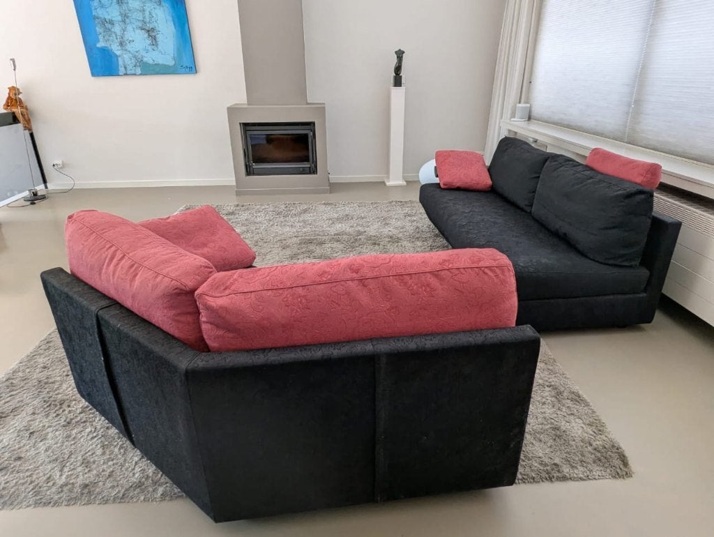 Modulaire hoekbank, Ophalen, Gebruikt, 150 tot 200 cm, Hoekbank