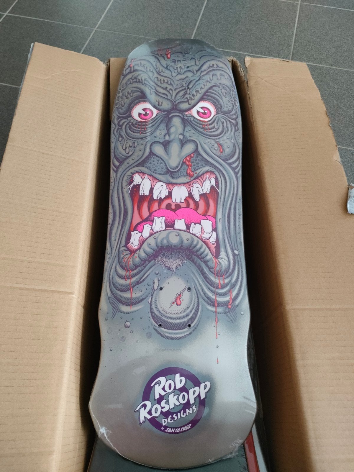 Santa Cruz deck, Ophalen