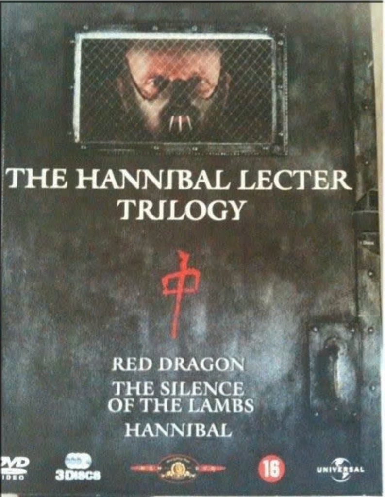 Hannibal Lecter Trilogy (3DVD) Origineel, Ophalen of Verzenden