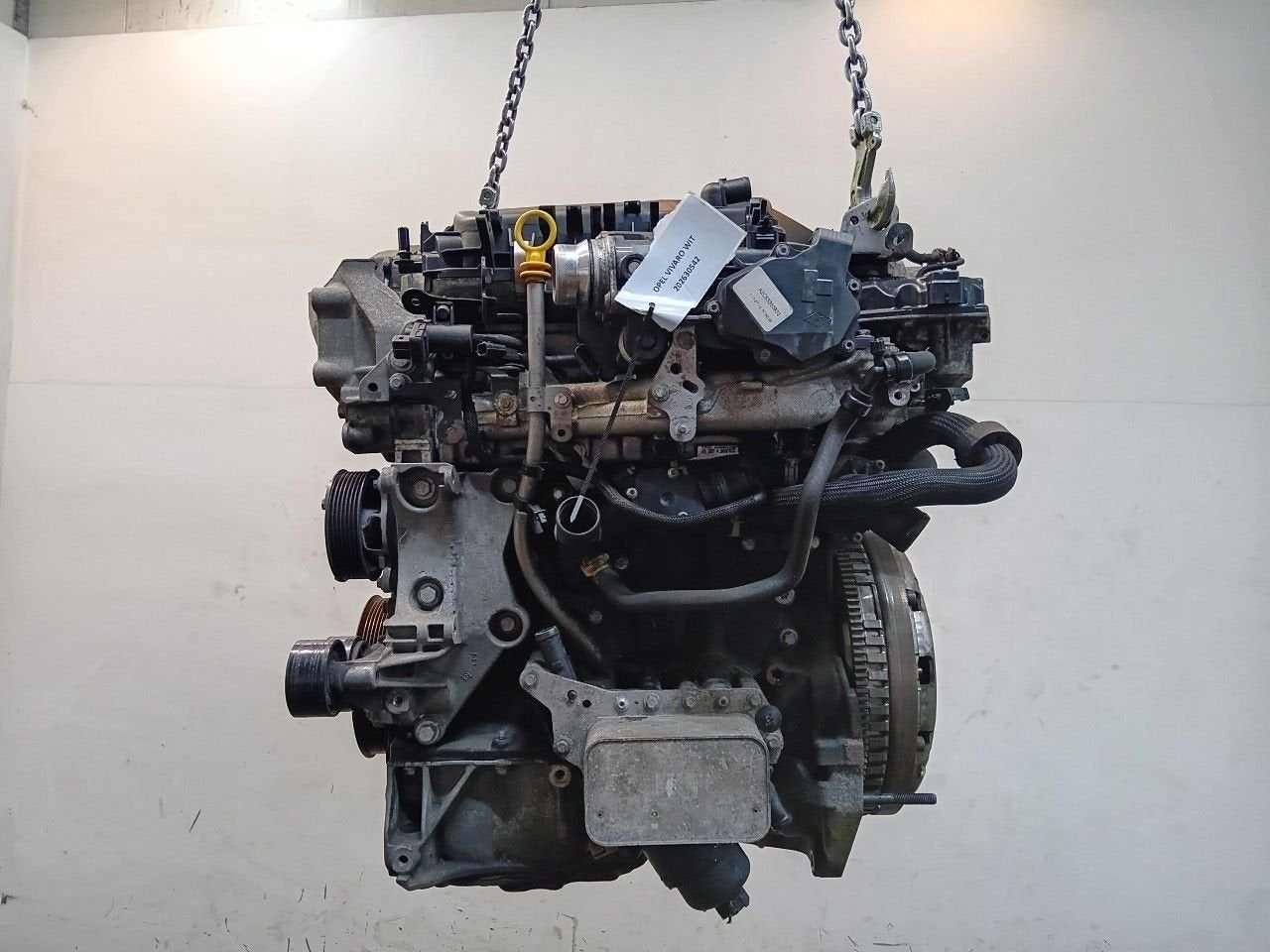 Motor Opel Vivaro, Onderdelen@venauto.nl, Van der Ven Autorecycling B.V., Ettenseweg 76, 4706 PB Roosendaal, The Netherlands, Enlèvement ou Envoi
