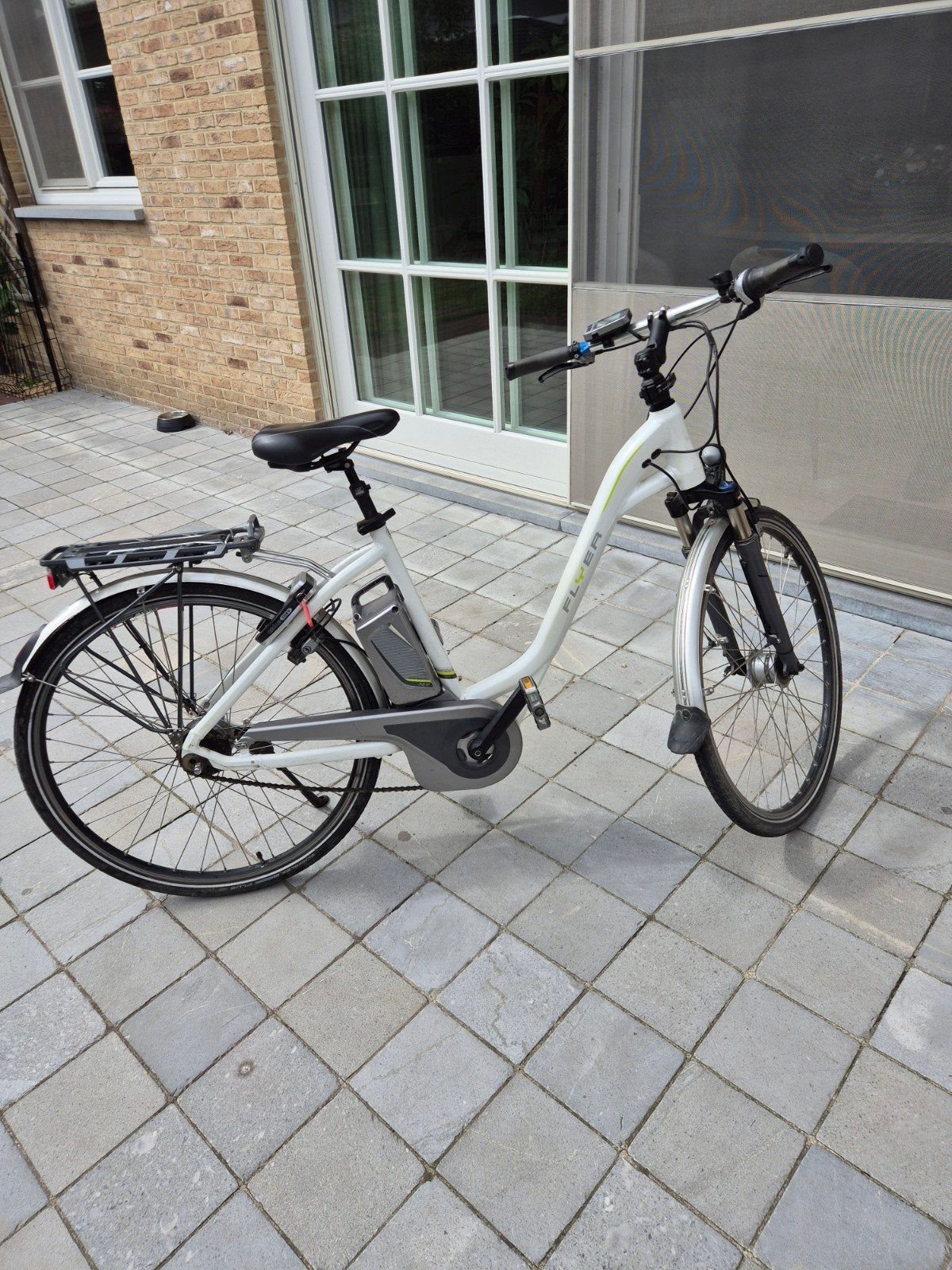 E-bike Flyer. wit in goege staat, Fietsen en Brommers, Ophalen