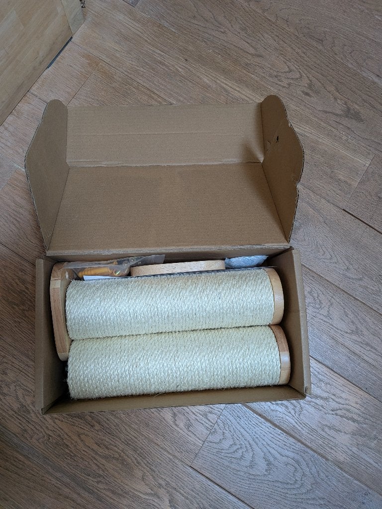 RHRQuality Wandmeubel Klimmuur Kat - Wand Sisalpalen Set, Dieren en Toebehoren, Ophalen of Verzenden, Nieuw, Krabmeubel-onderdelen