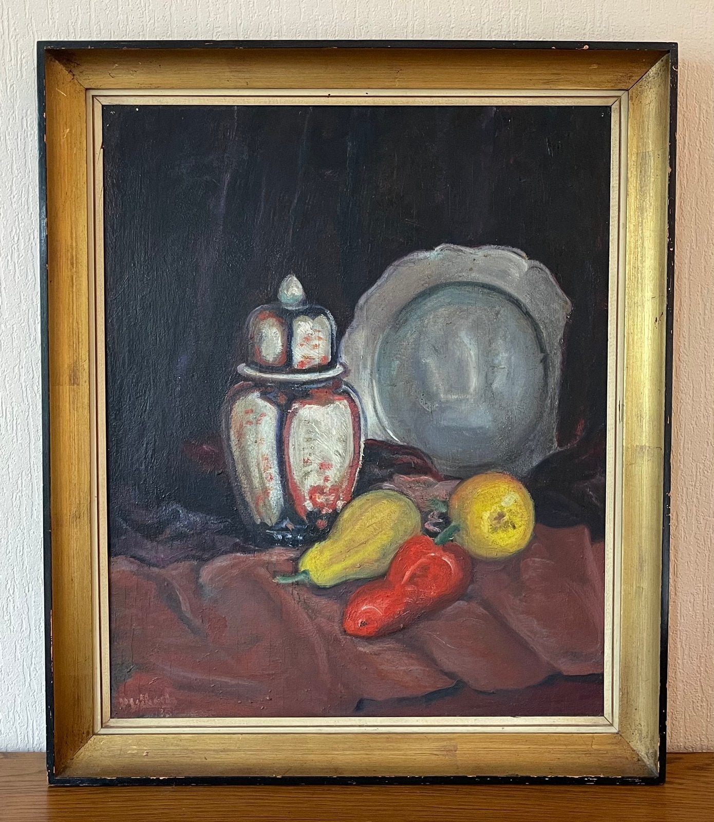 Peinture à l’huile, Antiquités & Art, Art | Peinture | Classique, Peinture à l'huile, Enlèvement, Nature morte, Toile
