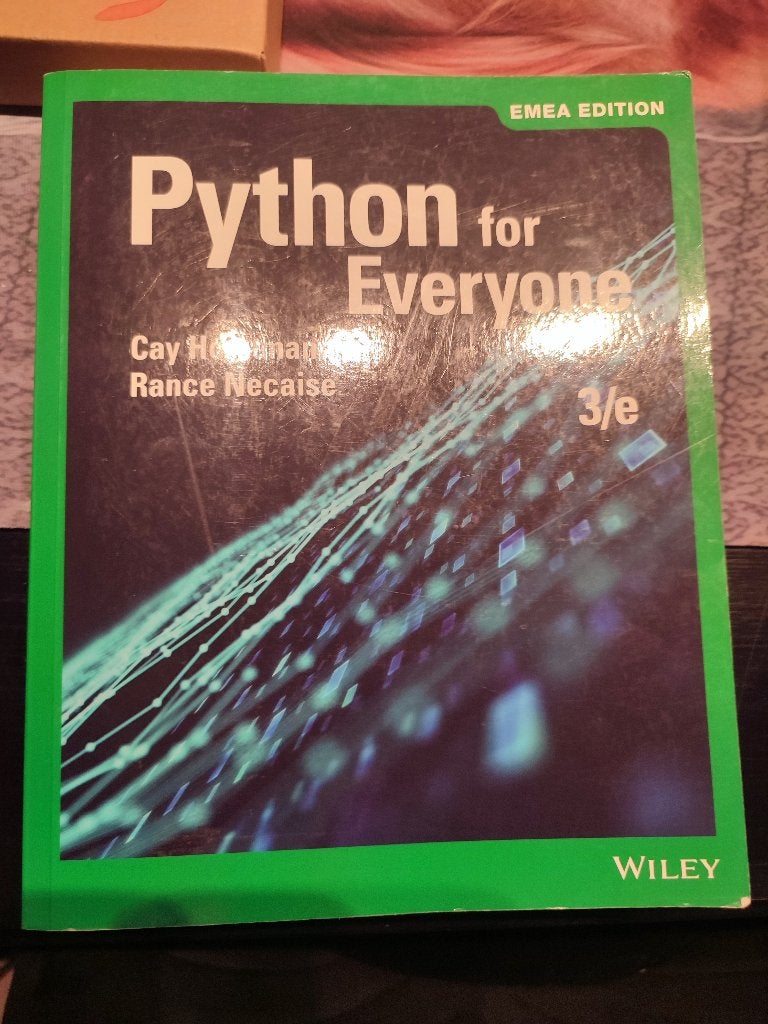 Python for everyone 3 edition, Boeken, Studieboeken en Cursussen, Ophalen of Verzenden, Gelezen, Hoger Onderwijs, Wiley