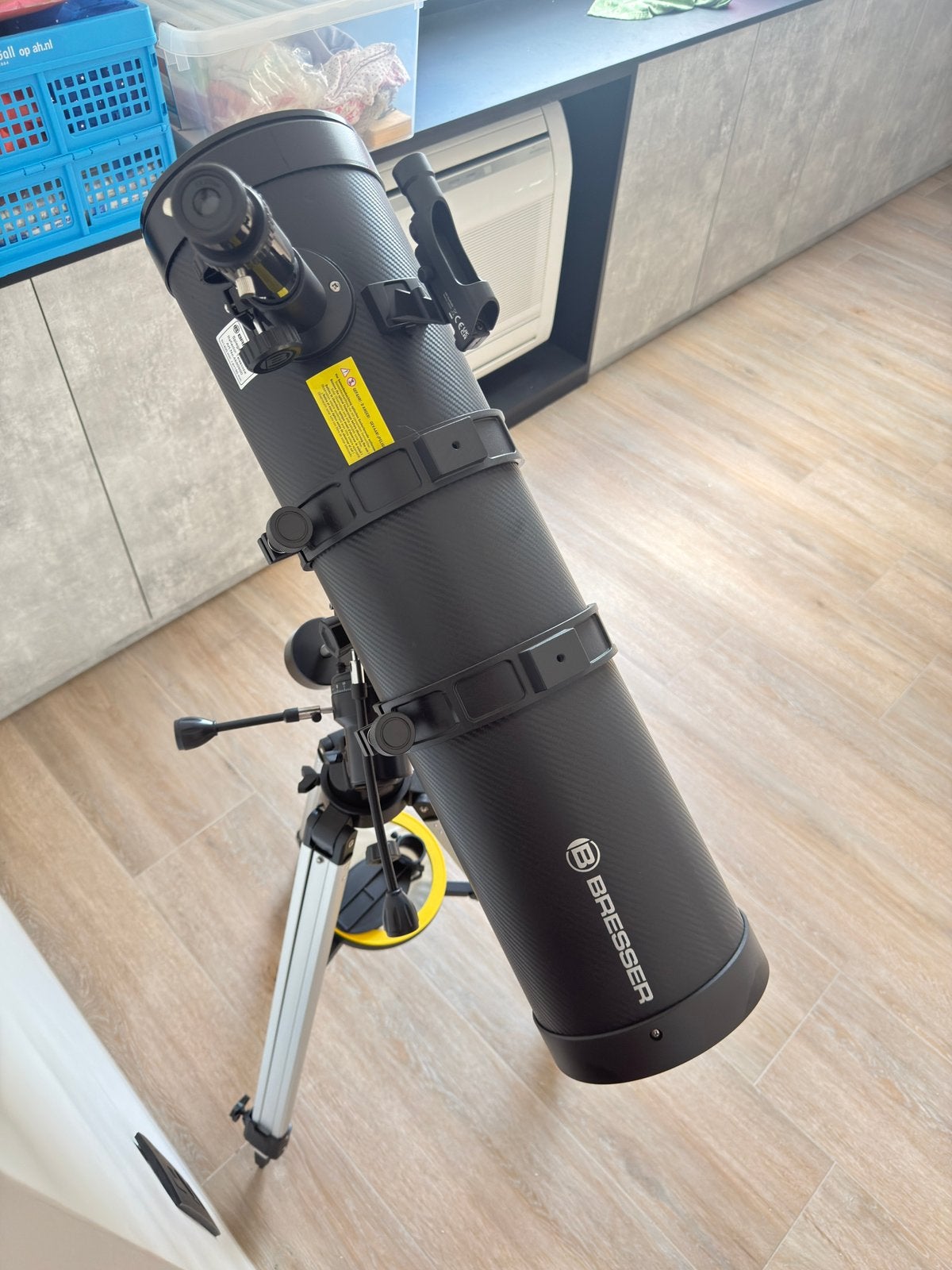 Bresser spiegeltelescoop, TV, Hi-fi & Vidéo, Matériel d'optique | Télescopes, Enlèvement, Comme neuf