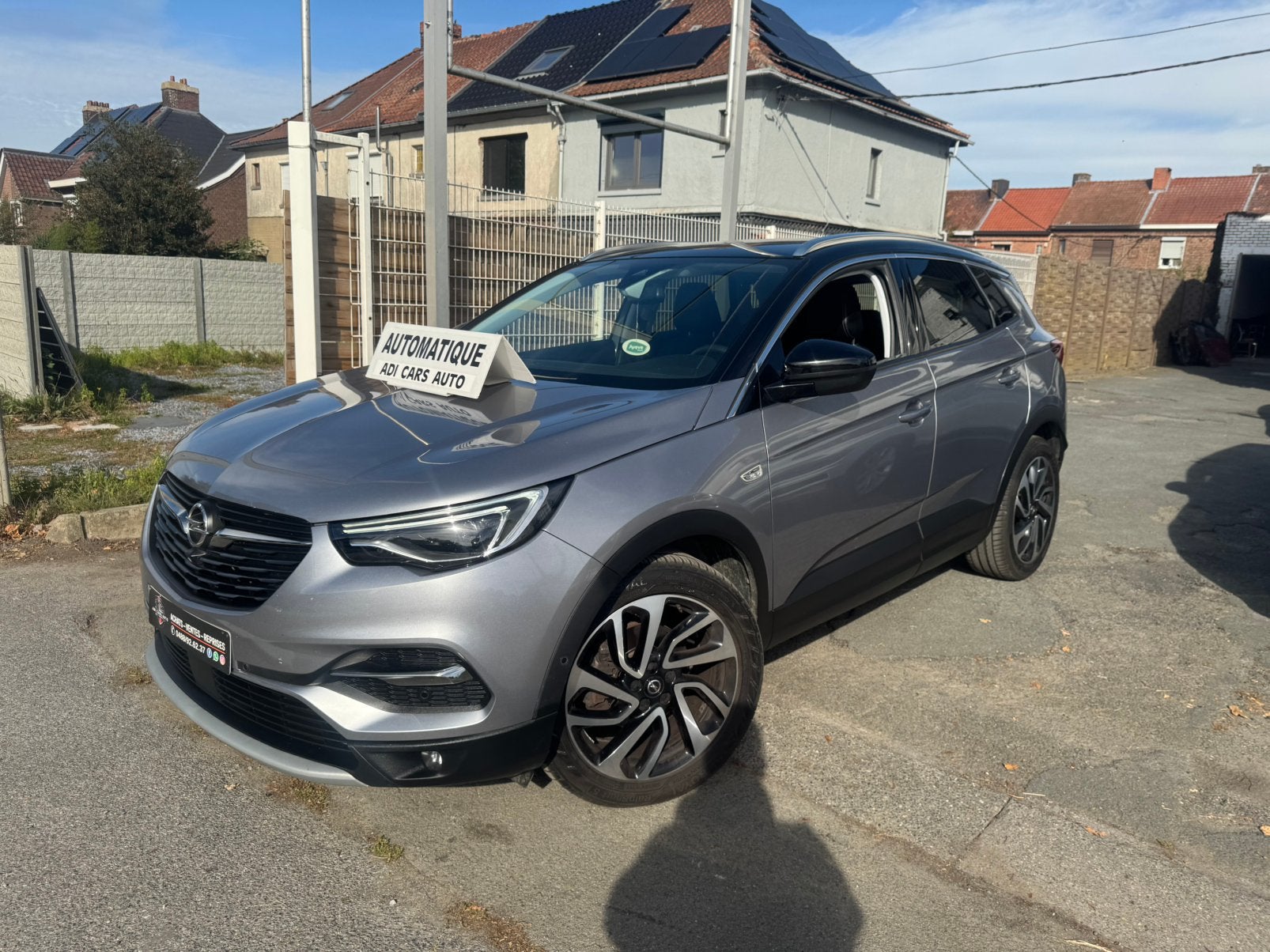 Opel grandlandx 1.5D automat 2019 150.000km  full option, Autos, Argent ou Gris, Achat, Euro 6, Entretenue par le concessionnaire