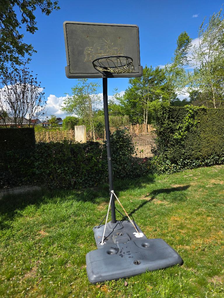 Basketbalring Spalding, Ophalen, Gebruikt, Ring, Bord of Paal