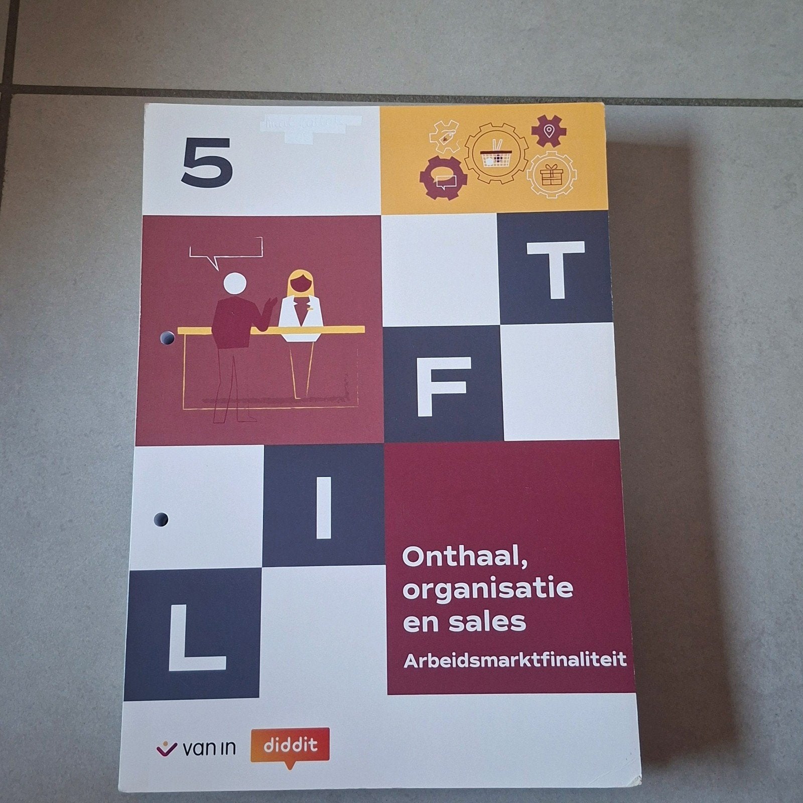 Leerwerkboek Lift 5, Ophalen of Verzenden