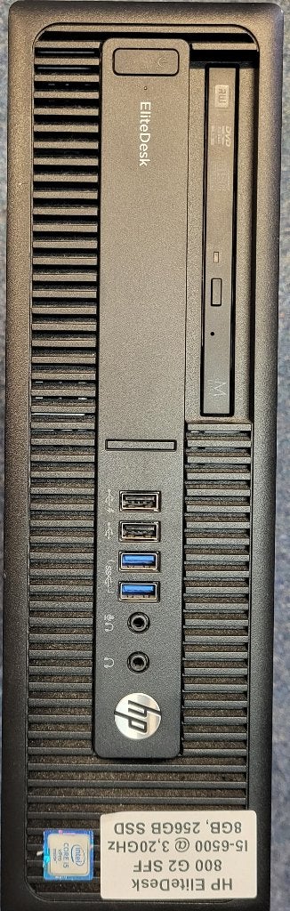 HP elitedesk 800g2 i5-6500 3,2ghz 8gbmem, SFF, Enlèvement ou Envoi, 8 GB, 8 GB, HP EliteDesk