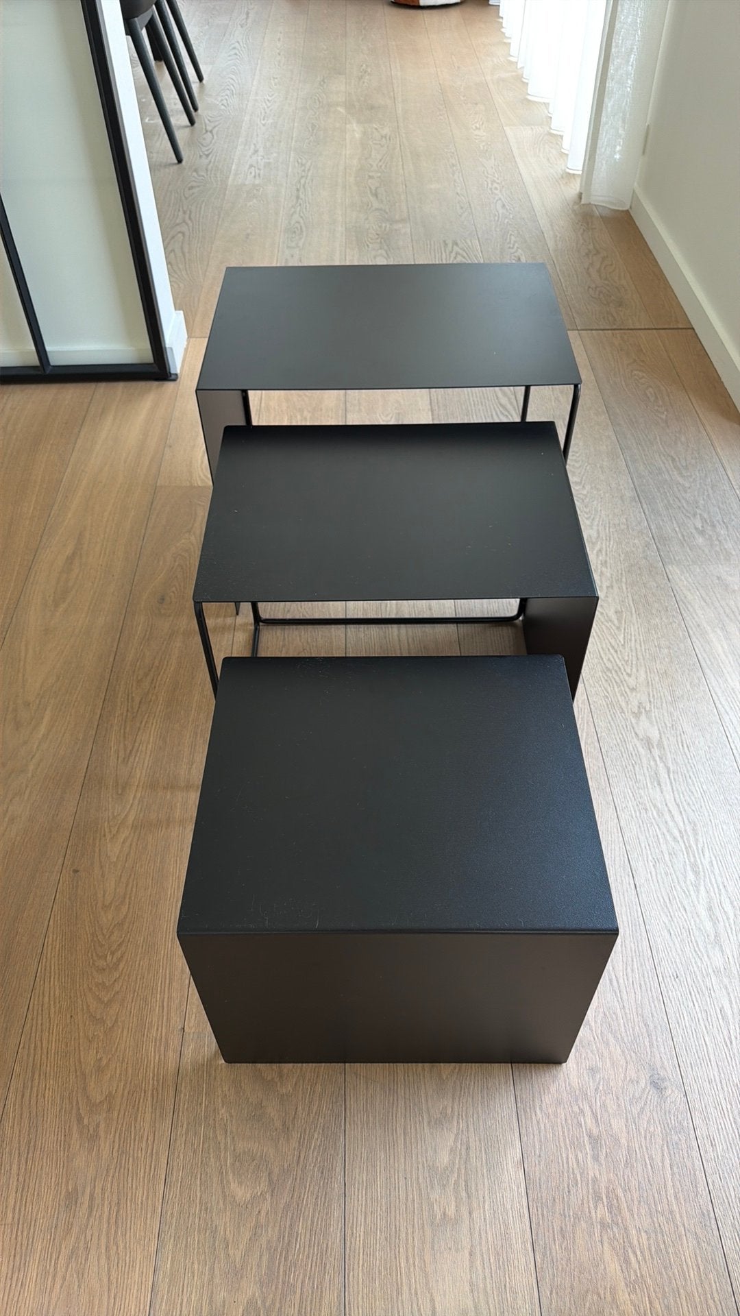 Cluster tafels, Moins de 50 cm, Design, 50 à 100 cm, Carré