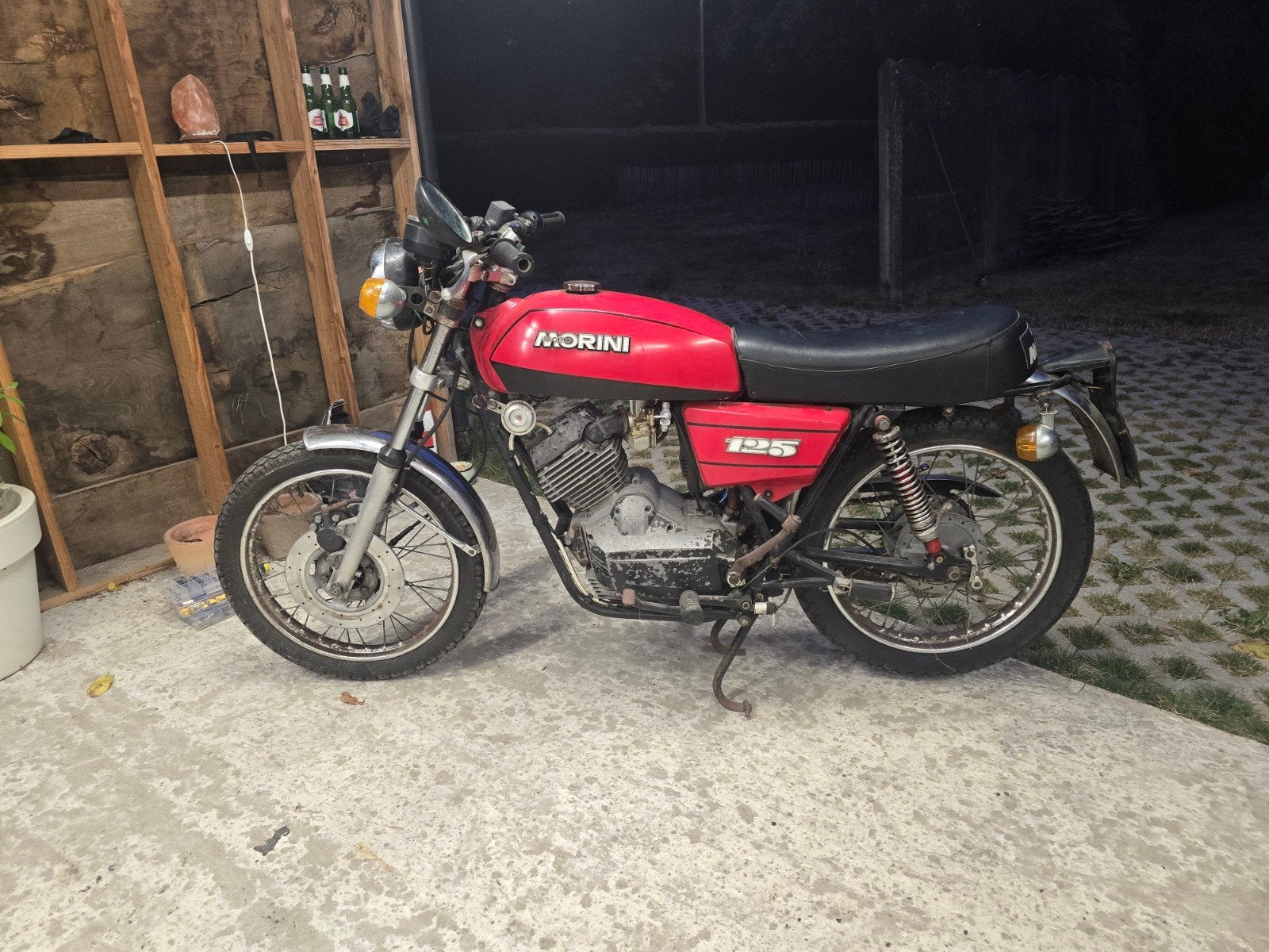 moto morini 125h frame