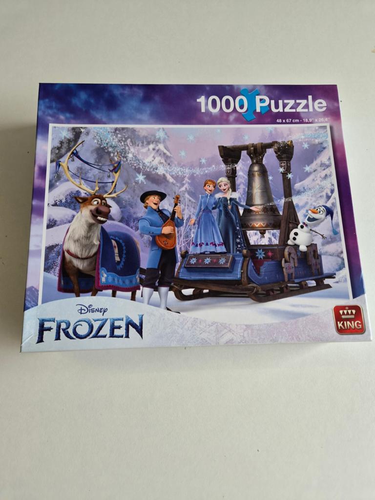 Frozen puzzel 1000st, Enfants & Bébés, Jouets | Puzzles pour enfants, Enlèvement
