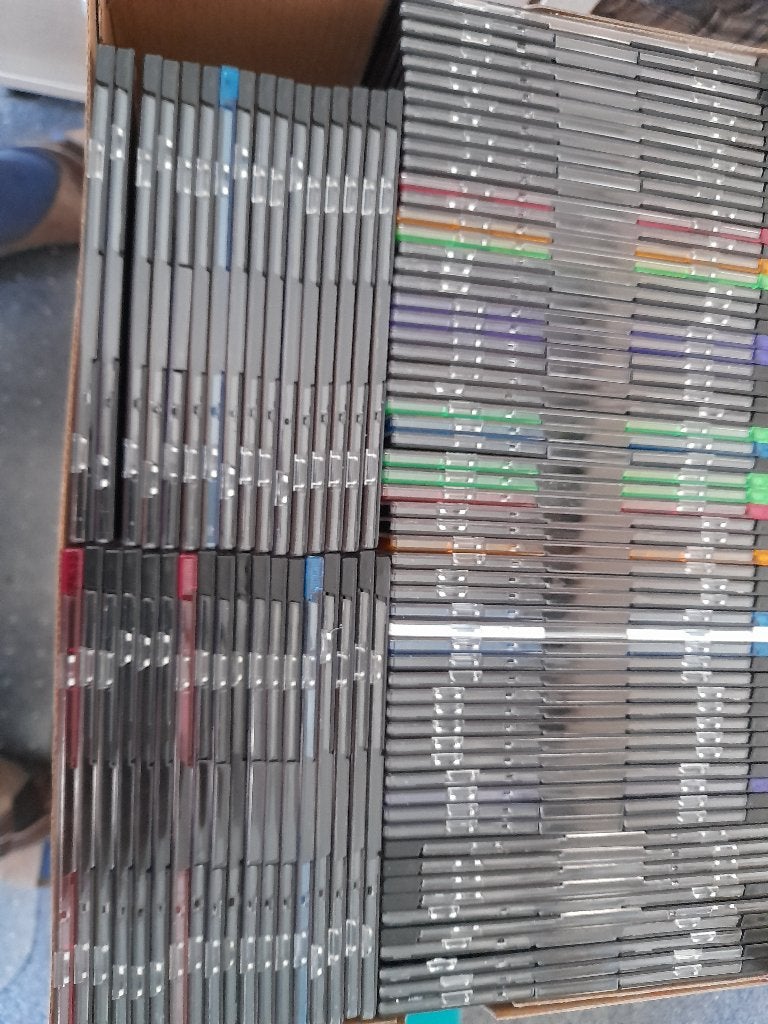 Lege cd doosjes, Cd's en Dvd's, Ophalen, Gebruikt