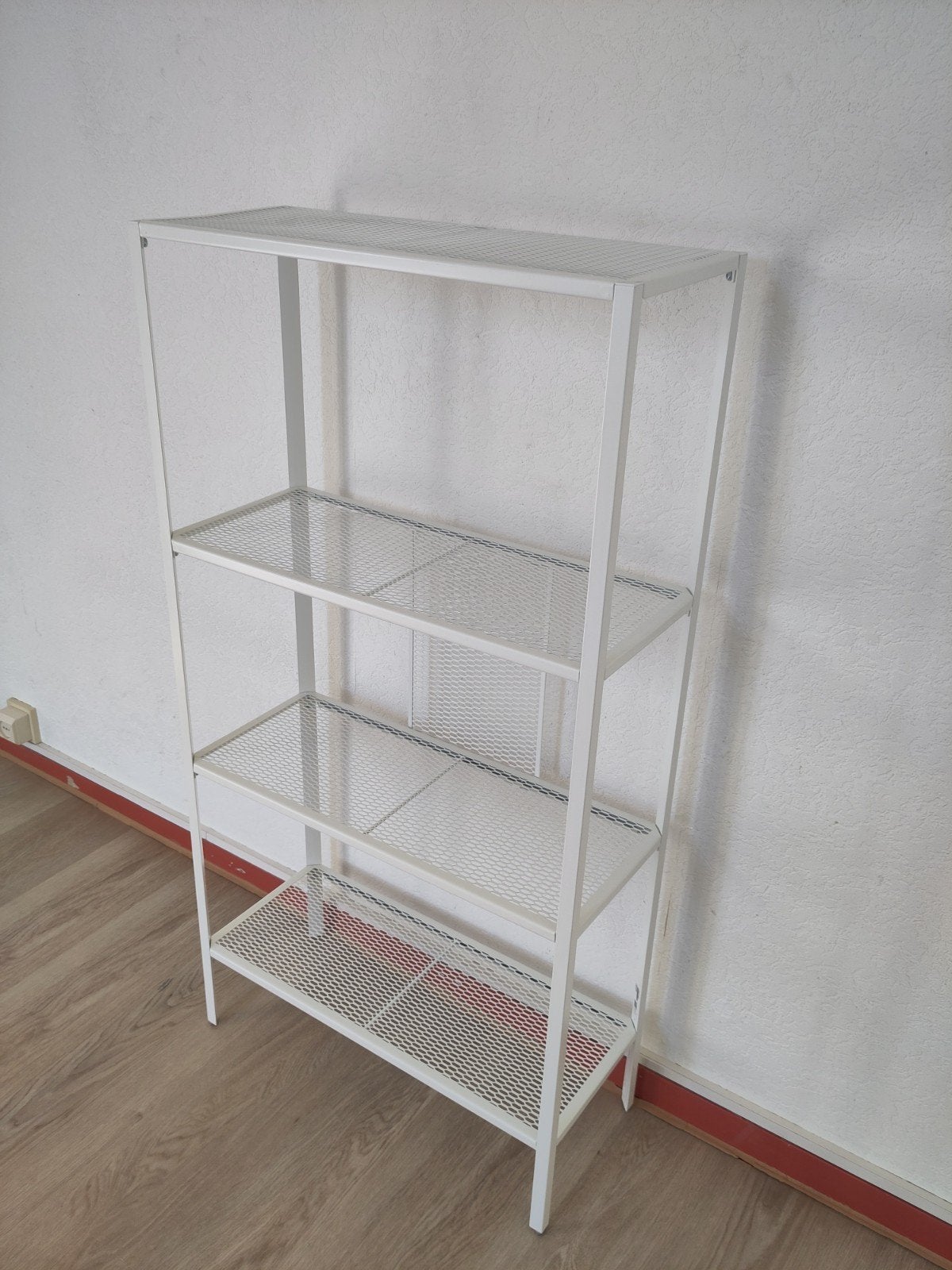 Étagère en métal blanc neuve, Maison & Meubles, Enlèvement