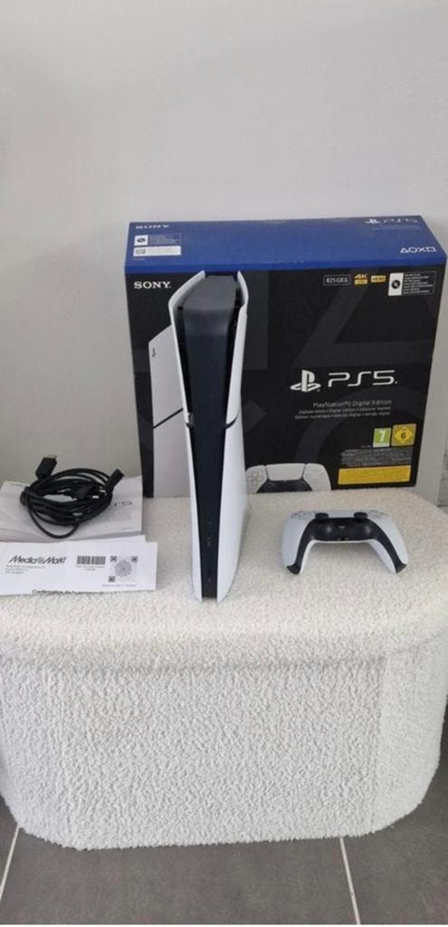 Playstation 5 Slim GARANTIE 2 Manettes, Enlèvement, Comme neuf, Playstation 5