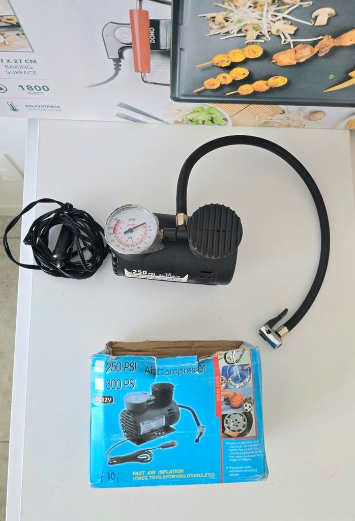 Snelle Luchtcompressor Auto/Motor – Compact & Krachtig!, Ophalen of Verzenden
