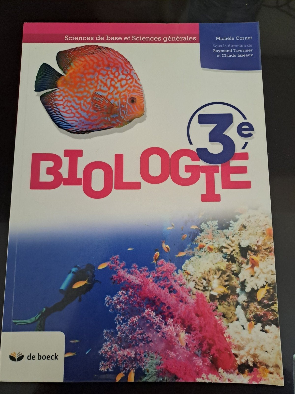 Biologie 3eme année Éditions de Boeck, Livres, Enlèvement