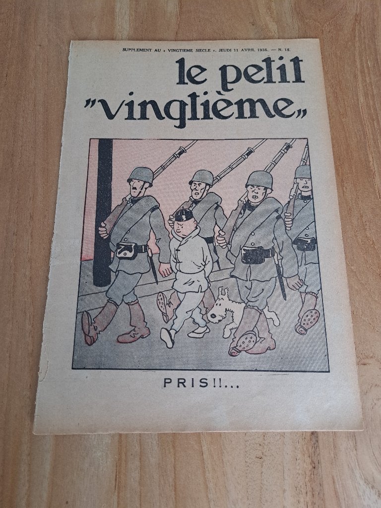 Bandes dessinées, Enlèvement ou Envoi, Une BD, Utilisé, Hergé.
