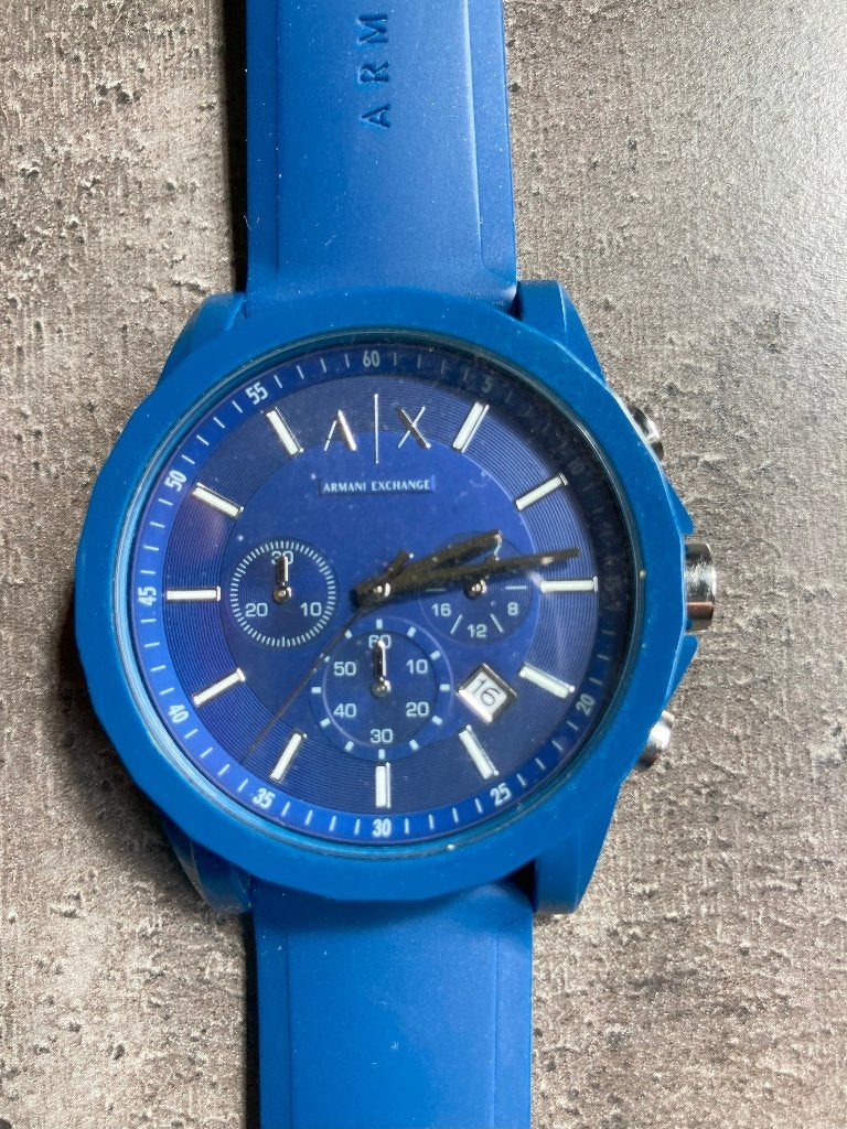 ARMANI EXCHANGE HORLOGE AX 1327 HEREN, Montre-bracelet, Autres marques, Enlèvement ou Envoi, Comme neuf