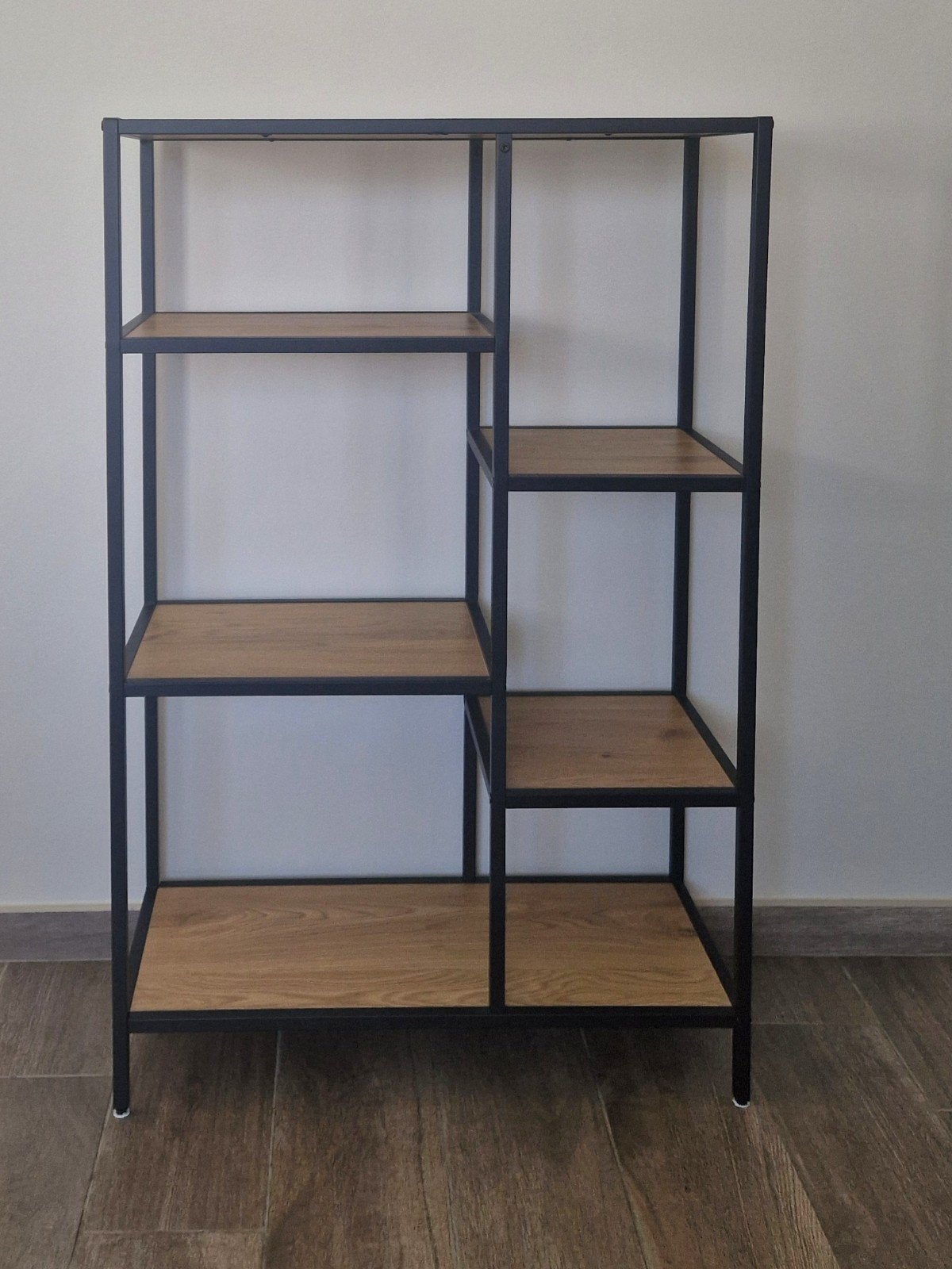 Étagère décorative JYSK TRAPPEDAL 5 étagères couleur chêne c, Maison & Meubles, Enlèvement