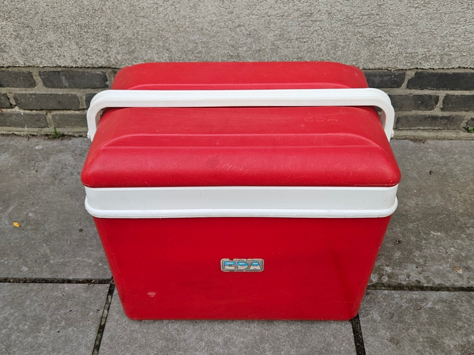 EDA Vintage Frigobox rood, Ophalen