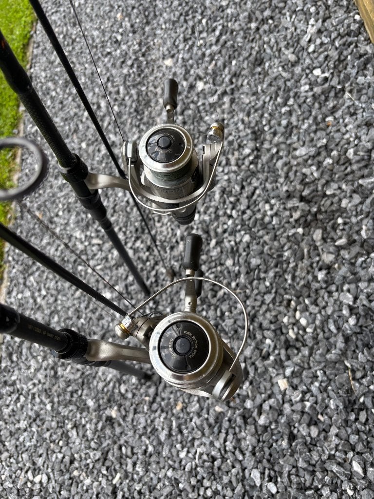 Karper molens shimano, Ophalen