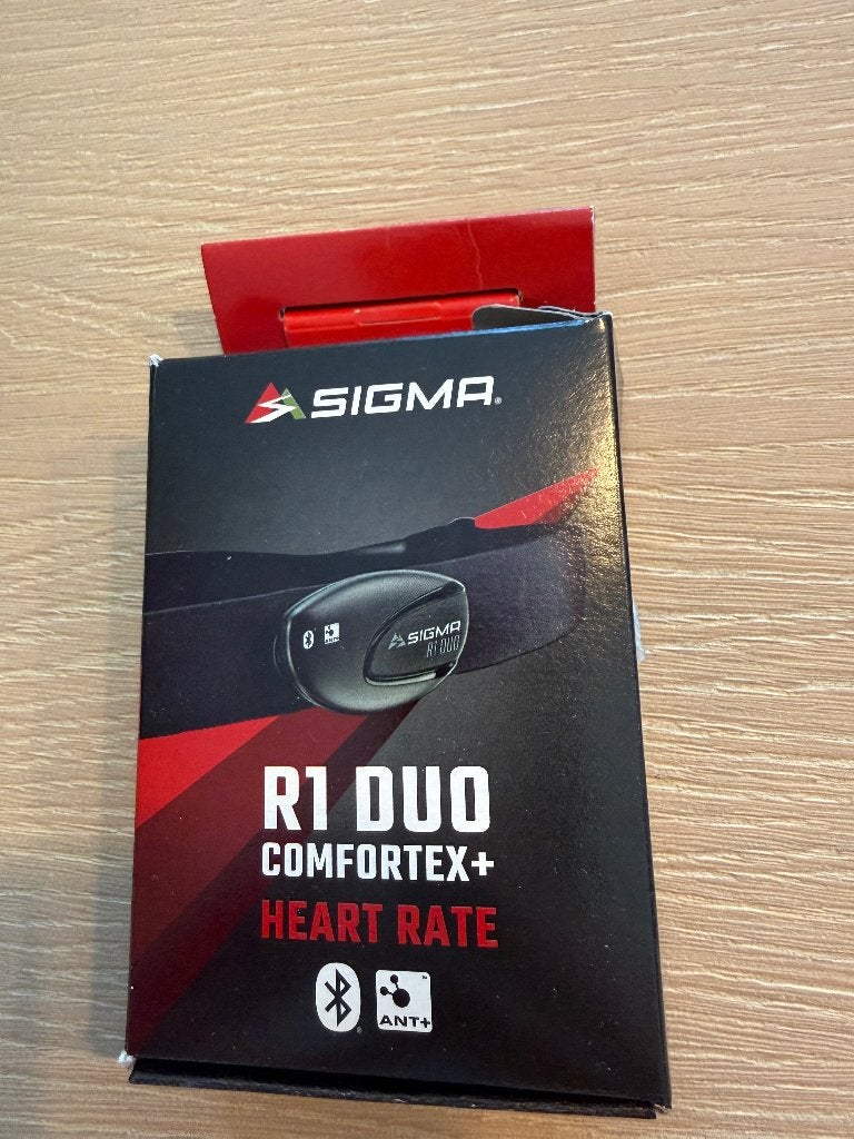 Sigma R1 Duo hartslagmeter – ANT+ & Bluetooth, Ophalen, Sigma, Overige typen, Kunststof