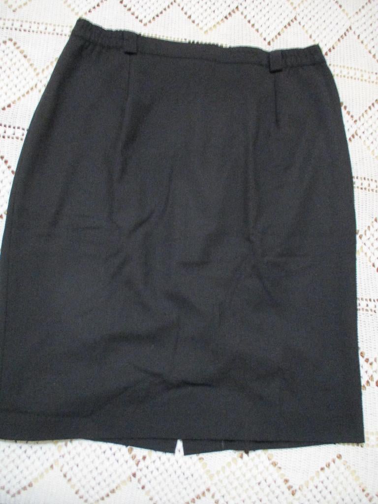 Zwarte rok DM Styling maat 46, lende 42 cm, Zwart, Maat 46/48 (XL) of groter, Ophalen of Verzenden, Zo goed als nieuw