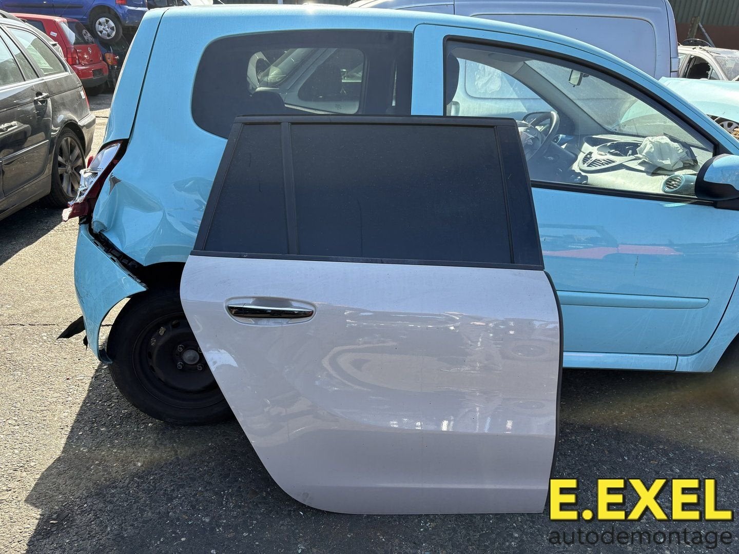 Deur rechts achter Citroen C4 Grand Picasso (3A) 2014-18 Kle, Auto-onderdelen, Gebruikt, -, Deur, Achter
