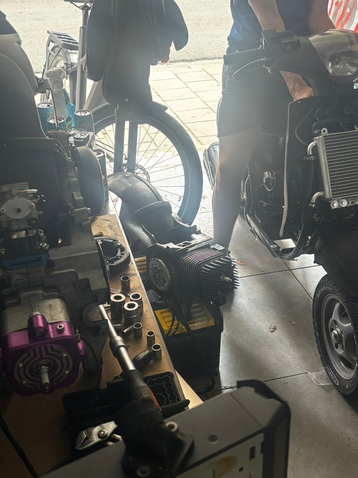 skipperblok 125cc, Fietsen en Brommers, Ophalen, Blok