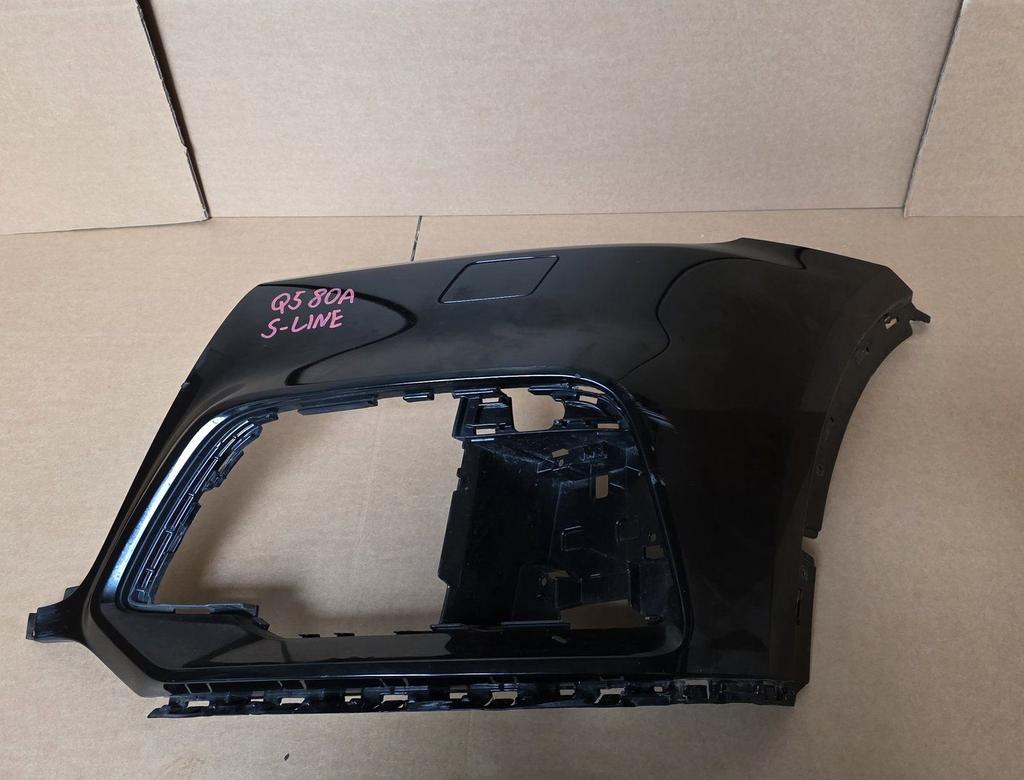 Voorbumper Hoek LINKS AUDI Q5 80A S-line SQ5 80A807437E, Gebruikt, -, Voor, Bumper