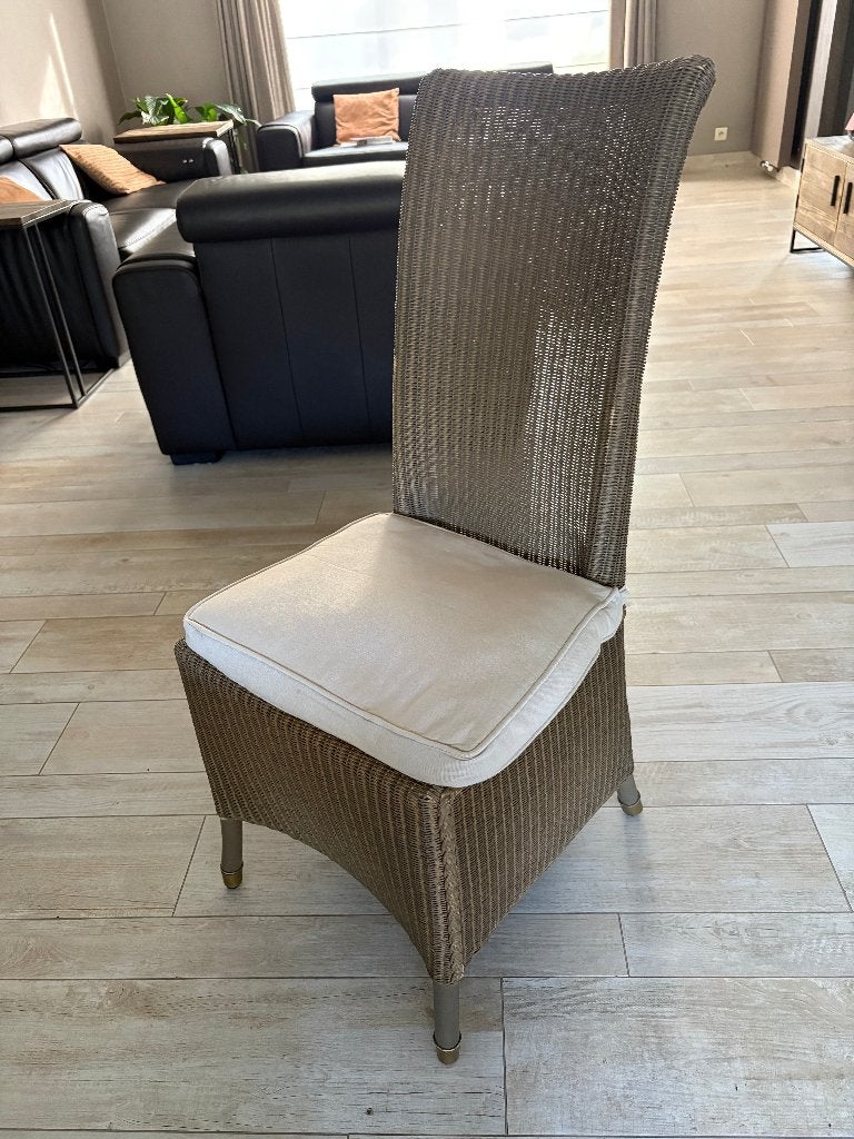 6  living stoelen, Huis en Inrichting, Ophalen, Gebruikt, Bruin, Landelijk -