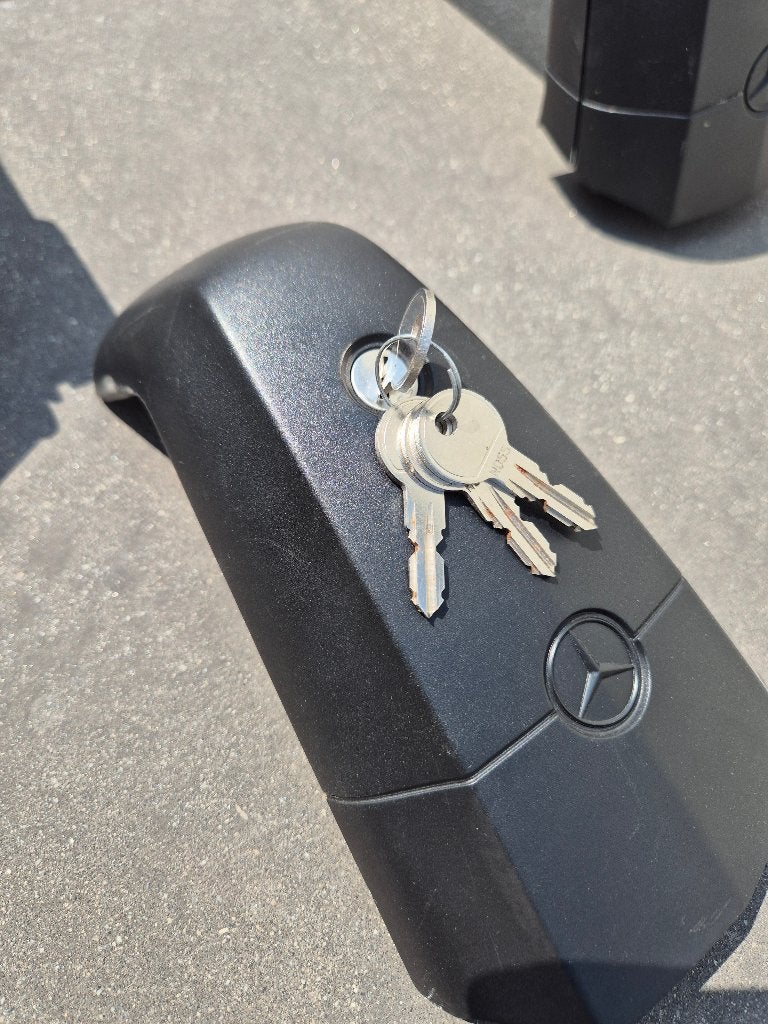 Barre de toit mercedes, Auto diversen, Ophalen, Gebruikt