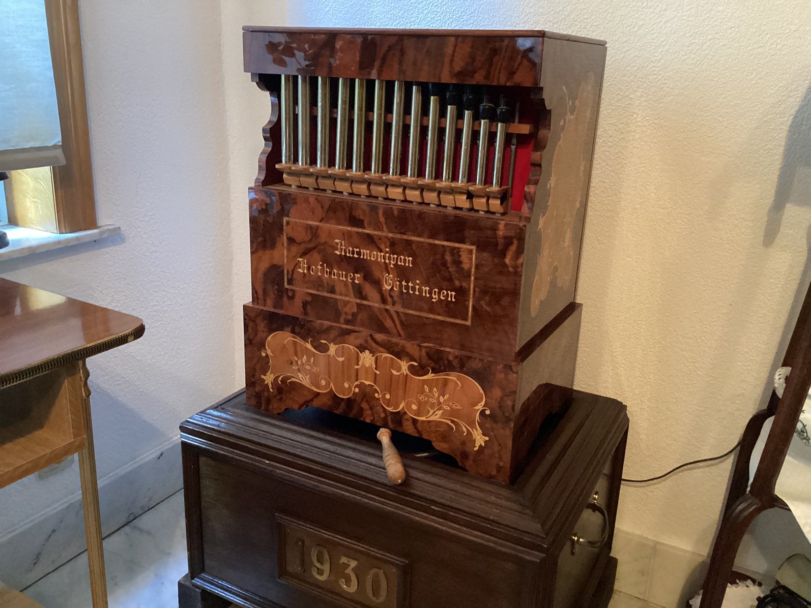 Draaiorgel op wagentje, Enlèvement, Comme neuf