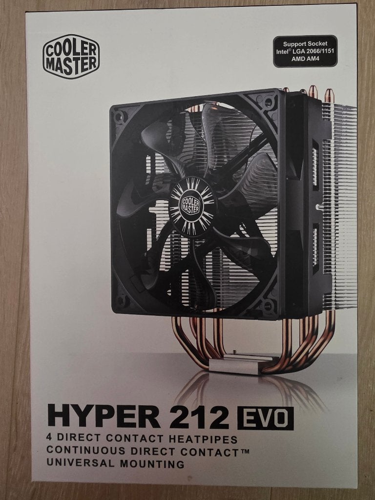 Cooler Master Hyper 212 evo, Informatique & Logiciels, Enlèvement, Neuf