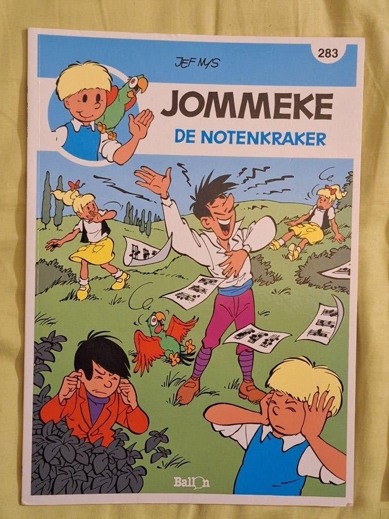Jommeke 283:de notenkraker, Boeken, Eén stripboek, Ophalen of Verzenden, Zo goed als nieuw