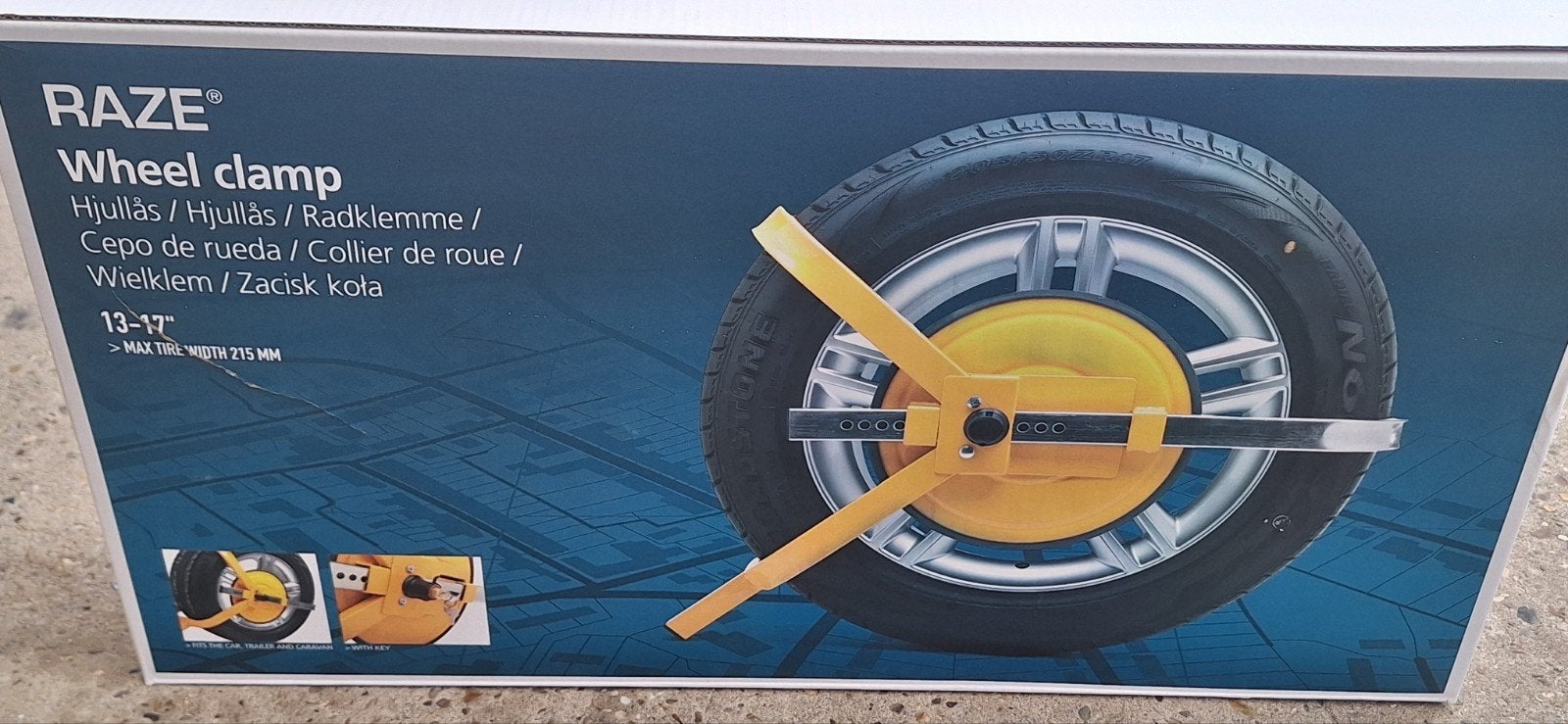 2 nieuwe wielklemmen, Ophalen
