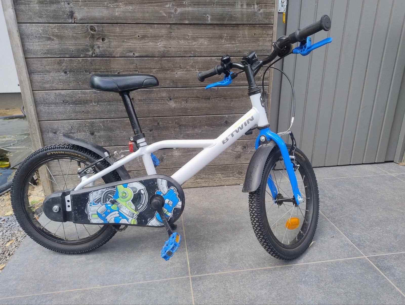 kinderfiets, Fietsen en Brommers, Fietsen | Kinderfietsjes, Ophalen, Gebruikt, 16 tot 20 inch, Btwin Decathlon