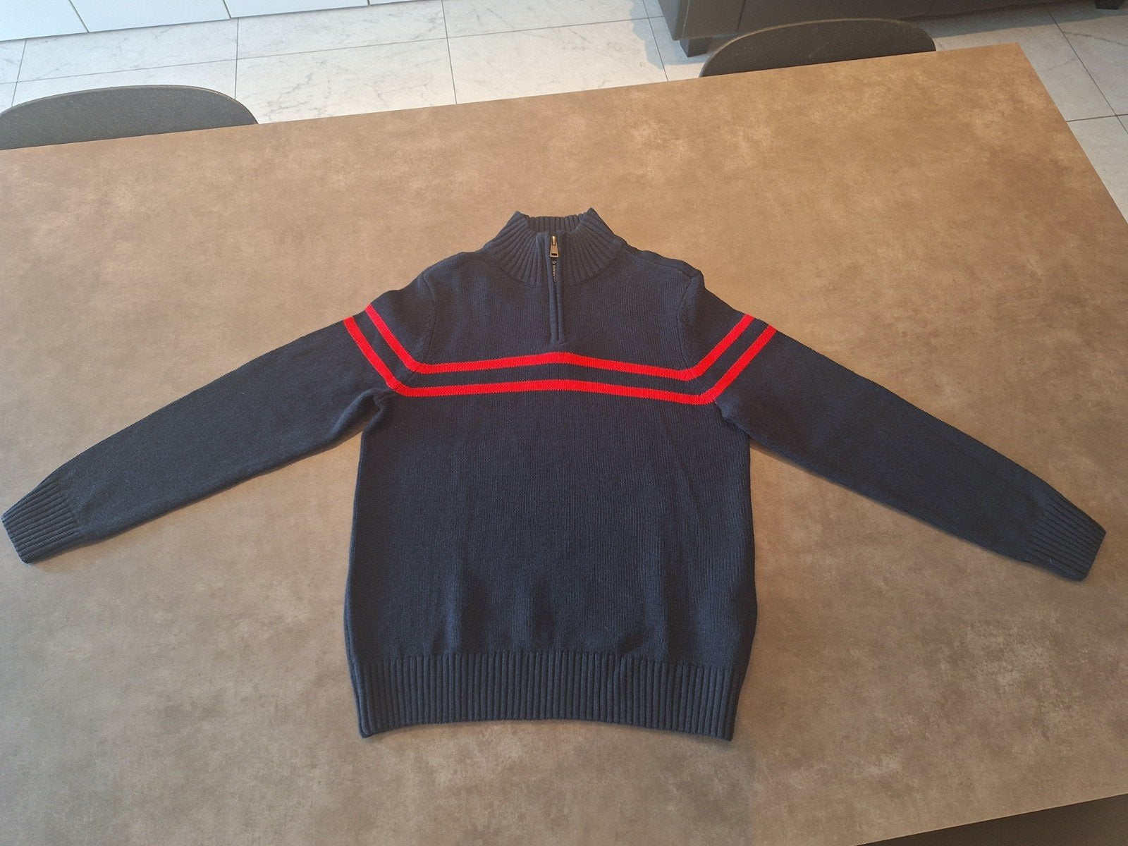 trui bonprix collection 152/158, Enlèvement ou Envoi, Bonprix collection, Garçon, Pull ou Veste