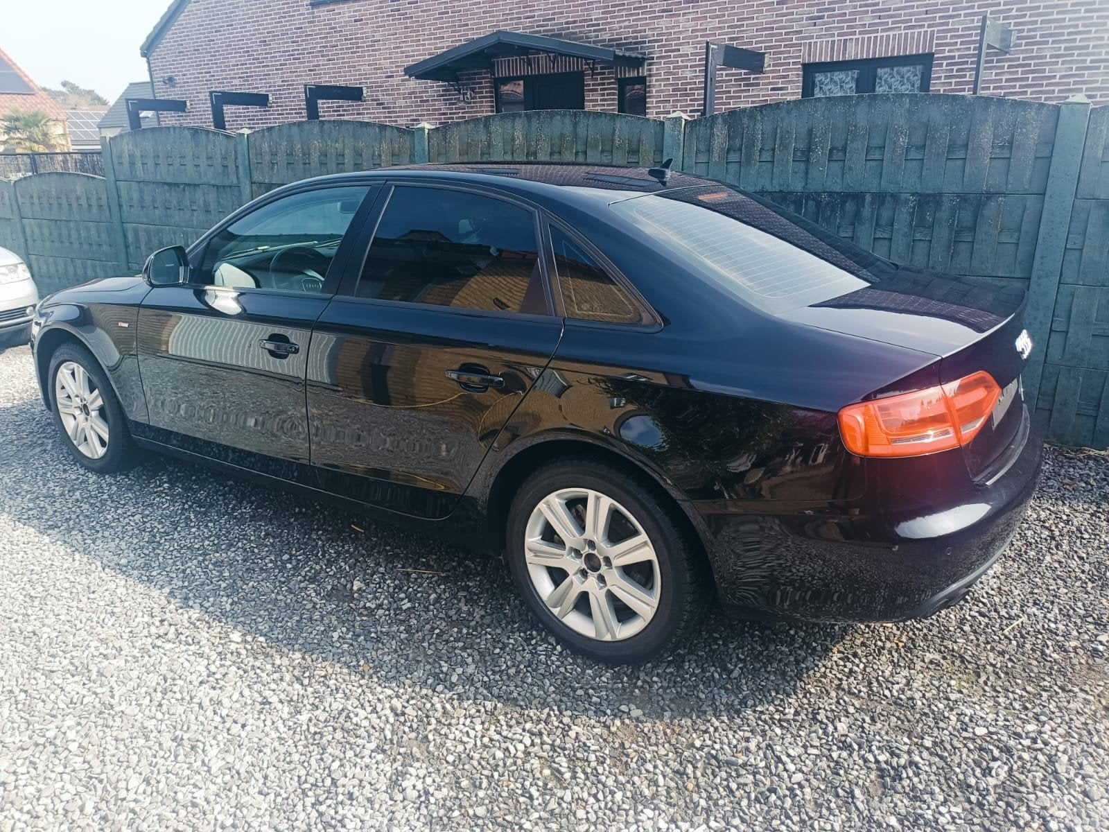 Audi a4 b8 2ltr tdi Automaat, Auto's, Automaat, Zwart, A4, Zwart
