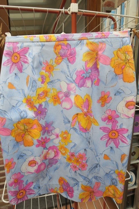 Rokje bloemenprint ONI ONIK MT 42-44, Kleding | Dames, Meerkleurig, Maat 42/44 (L), Nieuw, Ophalen of Verzenden