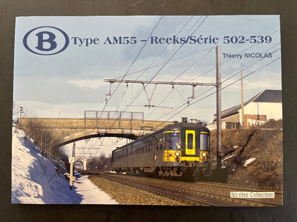 NMBS SNCB AM 55: 502-539, Enlèvement ou Envoi, Neuf, Nicolas Collection, Train