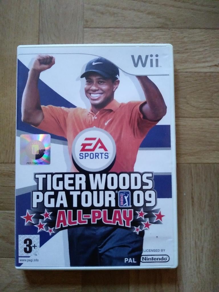 Tiger Woods PGA Tour 09 All-Play pour Wii ou Wii U, Enlèvement ou Envoi, À partir de 3 ans, 3 joueurs ou plus, Sport