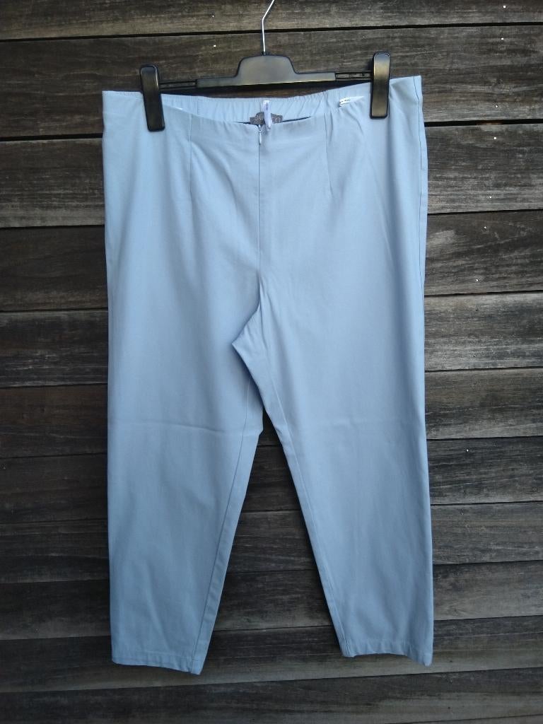 Ulla Popken : Lichtblauwe Lange Broek In Maat 46, Taille 46/48 (XL) ou plus grande, Enlèvement ou Envoi, Ulla Popken, Comme neuf