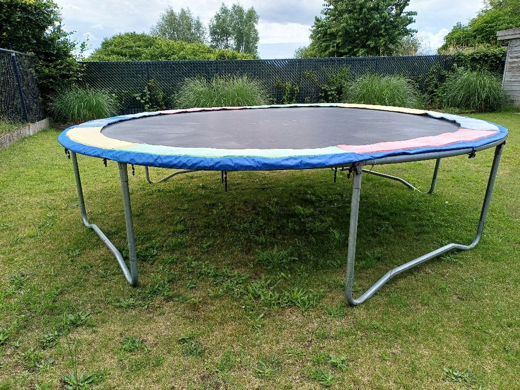 Grote trampoline Ø 366 cm, Enlèvement, Utilisé