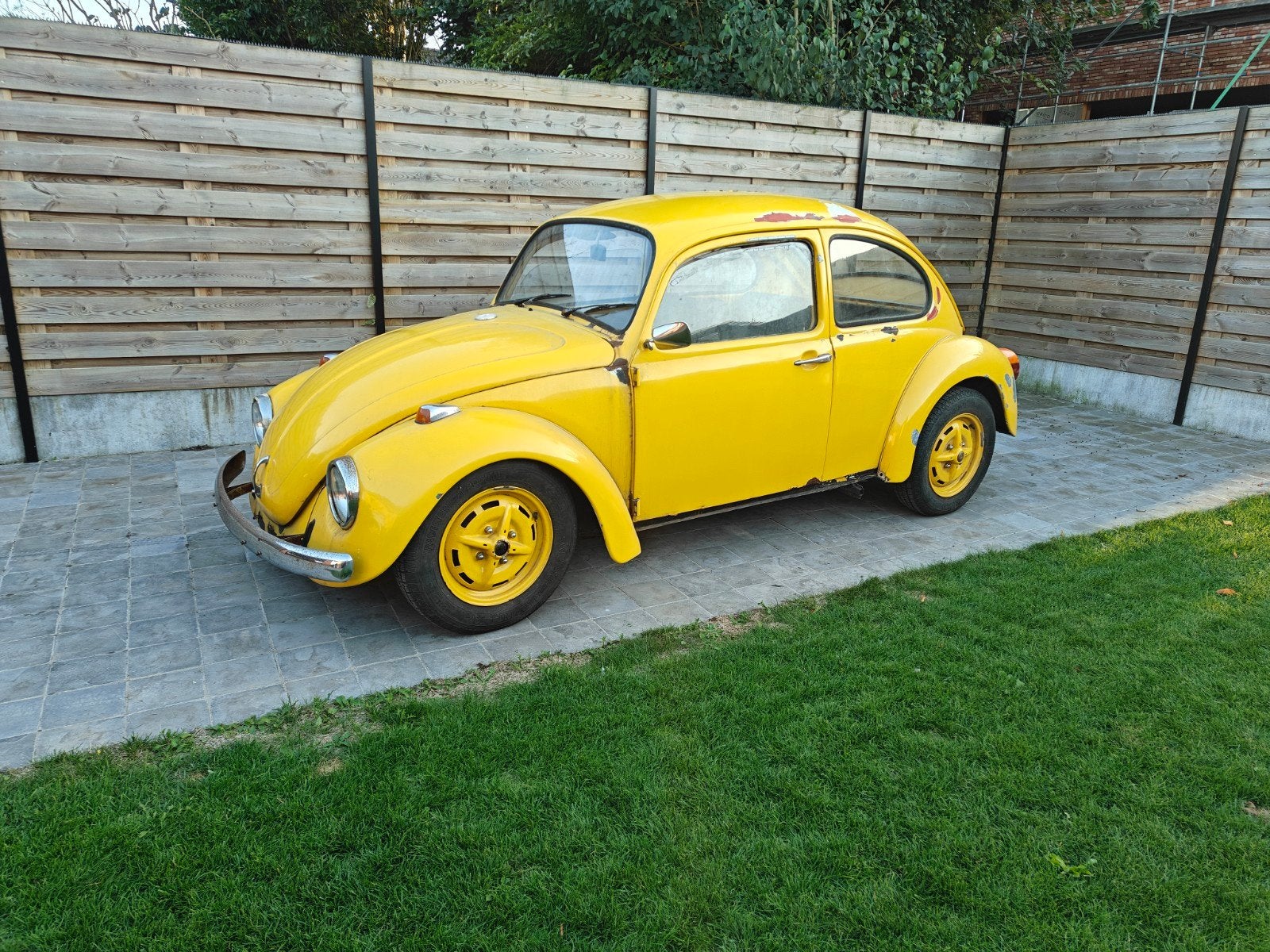 Volkswagen Kever, Achterwielaandrijving, 4 cilinders, Geel, Bedrijf