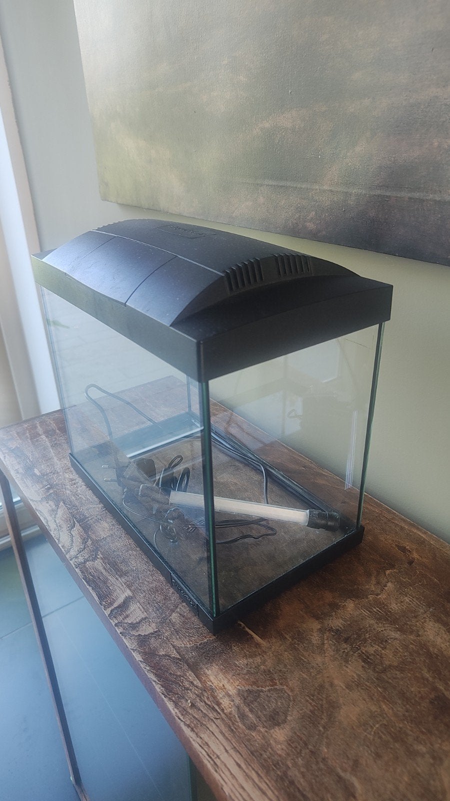 aquarium 20l met verlichting, Enlèvement